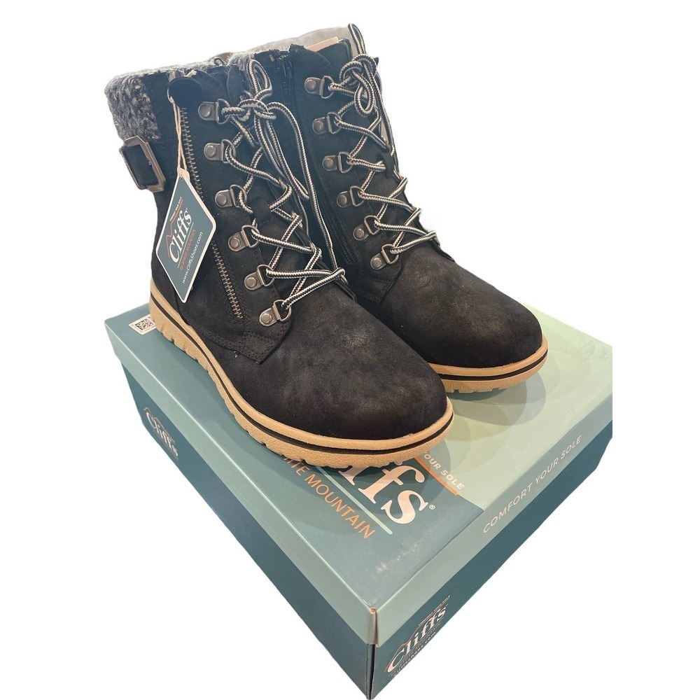 Cliffs by White Mountain Hearty Lace Up Hiking Booties